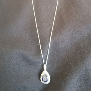 Sapphire necklace